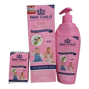Fair Child Bebe Moisturizing Body Milk And Head To Toe Luxury Milk Soap